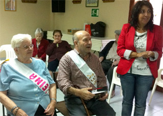 Comida de convivencia y proclamaci�n de los reyes del servicio de estancias diurnas para personas con alzheimer